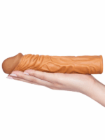 Censan Add 2" Pleasure X Tender Penis Sleeve Brown - Görsel 2