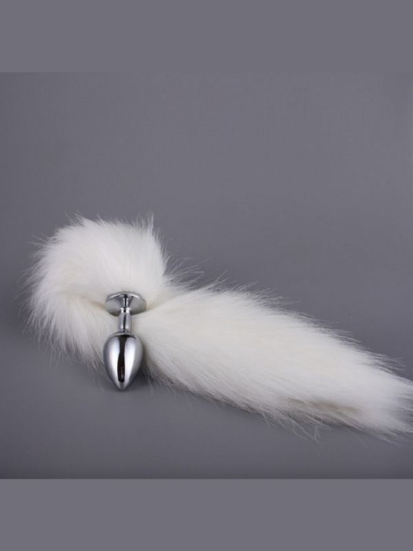 Censan Anal Tilki Kuyruğu Beyaz