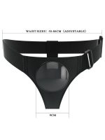 Censan Babby Harness Briefs Vantuzlu Dildo Vibratör Uyumlu Belden Bağlamalı Kemer - Görsel 2