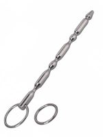 Censan BDSM Paslanmaz Çelik Boğumlu Penis Çubuğu - Görsel 2