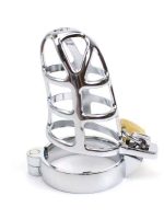 Censan BDSM Paslanmaz Çelik Penis Kafesi ModelNo4 - Görsel 2