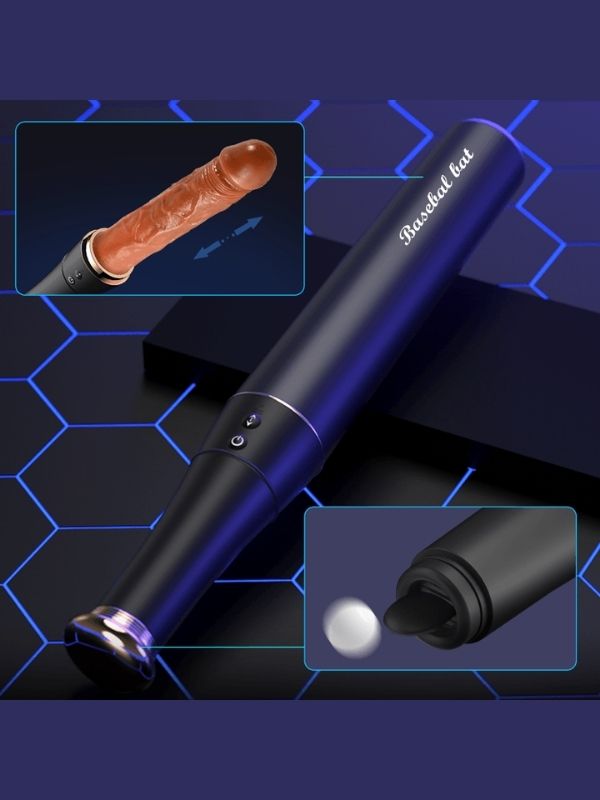 Censan Beyzbol Sopası İleri Geri ve Dil Vibratör