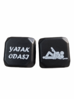 Censan Büyük Renkli Pozizyon Zarı Siyah