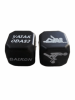 Censan Büyük Renkli Pozizyon Zarı Siyah - Görsel 2