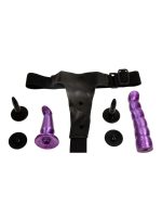 CENSAN Çift Girişli Straplon Belden Bağlamalı Dildo - Görsel 3