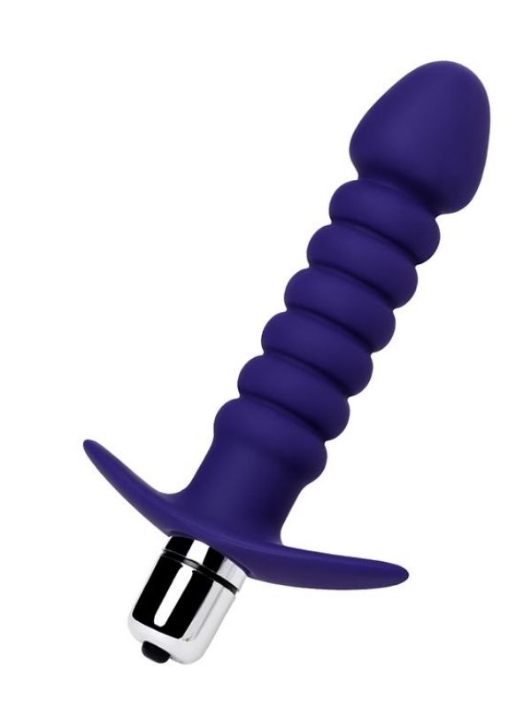 Censan Condal anal vibratör suya dayanıklı Mor, 14 cm