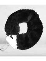 Censan Fetiş Fantezi Siyah Peluşlu Metal Kelepçe - Görsel 4