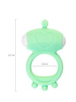 Censan Fowd Titreşimli Penis Halkası silikon yeşil 2,6 cm - Görsel 3