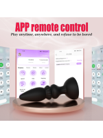 Censan FoxShow APP Kontrollü Teleskopik Prostat Stimülatörü - Görsel 3