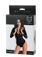 Censan Glossy Alessia Bodysuit Siyah M - Görsel 5
