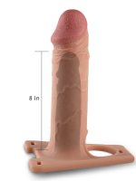 Censan Ingen Rodeo Hollow Big Strapon Set 8.5 inç - Görsel 5