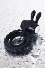 Censan Jos Bad Bunny Titreşimli Siyah Penis Halkası - Görsel 4