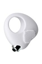 Censan Jos Moys Titreşimli Beyaz Penis Halkası - Görsel 3