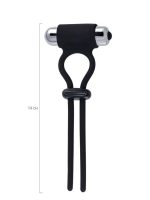 Censan Kement Jat Model silikon siyah 14 cm Penis Halkası - Görsel 4