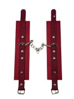 Censan Kırmızı Deri El Kelepçesi - Görsel 4