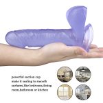 Censan Mor Renk Jel Dildo - Görsel 3