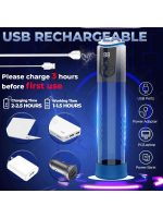 Censan Otomatik Göstergeli RGB Işıklı Penis Pompası - Görsel 2