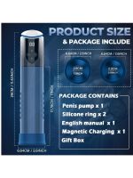 Censan Otomatik Göstergeli RGB Işıklı Penis Pompası - Görsel 3