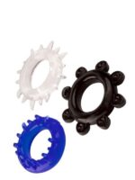 Censan Penis Halka Seti TPE muhtelif 3 cm