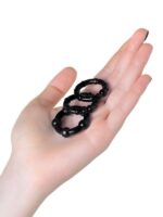 Censan Penis Halka Seti TPE siyah 3,5/3/2 cm - Görsel 4