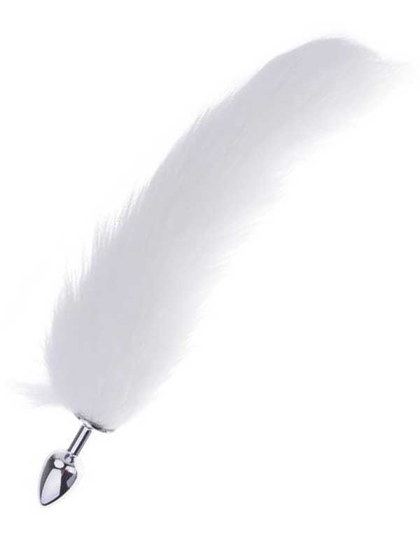 Censan RearPlugs Beyaz Kuyruklu Anal Tıkaç