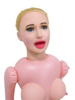 Censan Sarışın Victoria Büyük Boy Titreşimli Sesli Realistik Şişme Kadın - Görsel 5