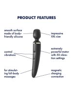 Censan Satisfyer Wand-er Woman Black Vibratör 34cm - Görsel 5