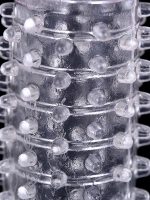 CENSAN Şefaf Tırtıklı Penis Kkılıfı - Görsel 2