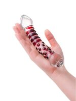 Censan Sexus Çift Taraflı Cam Dildo 21 cm - Görsel 3