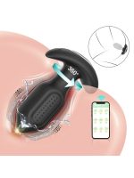 Censan Sledgehammer Swing – Telefon Kontrollü Titreşimli Anal Plug (Siyah) - Görsel 3