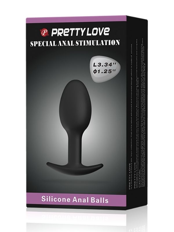 Censan Special Anal Stimulation İçi Ağırlıklı Top Olan Anal Plug Tıkaç
