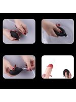 Censan Su Fışkırtma Fonksiyonlu Gerçekçi Vantuzlu Dildo - Görsel 3