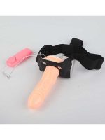Censan Titreşimli Belden Bağlamalı Realistik Penis Wear - Görsel 2