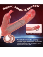 Censan Uzaktan Kumandalı Tavşan Penis Kılıfı - Görsel 3