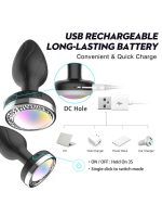 Censan Ycxydr Telefon Kontrollü Titreşimli Anal plug - Görsel 3