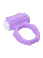 Censan Zort Titreşimli Penis Halkası silikon mor 2 cm - Görsel 2
