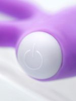 Censan Zort Titreşimli Penis Halkası silikon mor 2 cm - Görsel 4