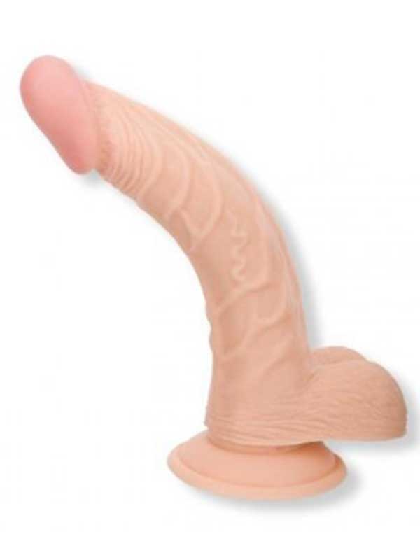 Curved Passion Vantuzlu Dildo 19 cm