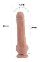 Extra Fun 23.5cm Kıkırdaklı Gerçekçi Realistik Vibratör - Görsel 5