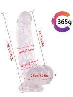 Noctis 21,5cm Beyaz Dildo No:51 - Görsel 5