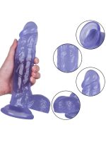 Noctis 24cm Mor Dildo No:4 - Görsel 4