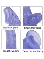 Noctis 27cm Mor Dildo No:70 - Görsel 4