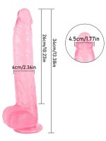 Noctis 33cm Pembe Realistik Dildo No:154 - Görsel 5