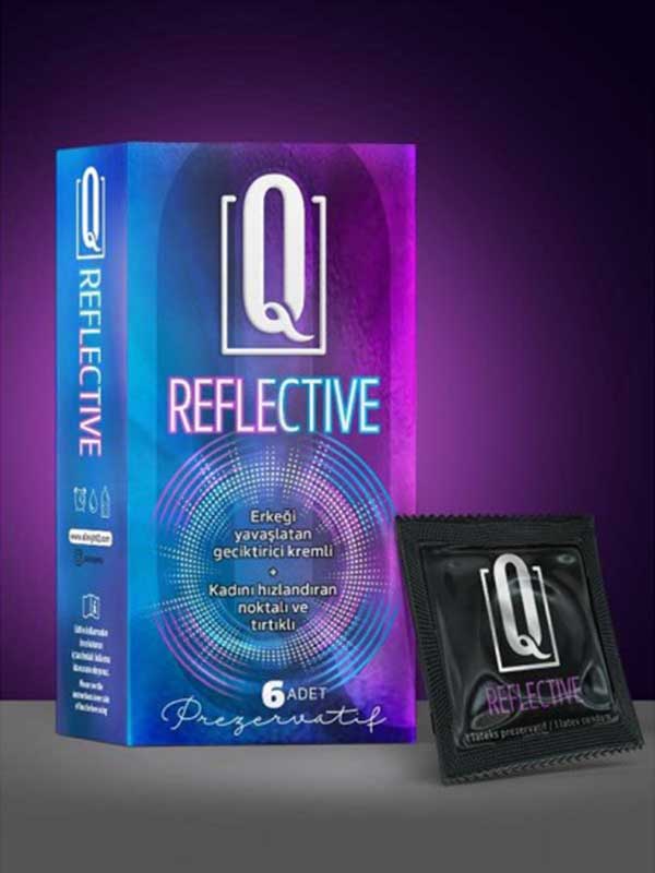 q-reflective-6li-prezervatif-37640-1 Q REFLECTİVE 6'LI PREZERVATİF - Görsel 1