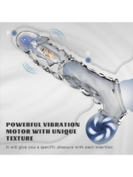 9 cm Şeffaf Penis Kılıfı – Halkalı Titreşimli Penis Uzatıcı - Görsel 4