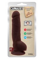 Carnalist Kıkırdaklı Gerçekçi Dildo - 23.5cm Zenci - Görsel 2