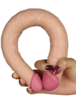 Censan 14 İnç King Size Realistic Ladykiller Tapered Double Penetration - Görsel 3