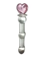 CENSAN 17cm Boğumlu Cam Dildo - Görsel 2