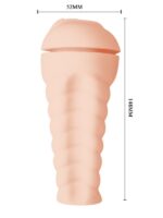 Censan 18,5 cm Gerçekçi Doku Realistik Suni Vajina Mastürbatör - Görsel 4