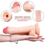 Censan 19CM Gerçekçi Ten Rengi Dildo Penis - Görsel 2